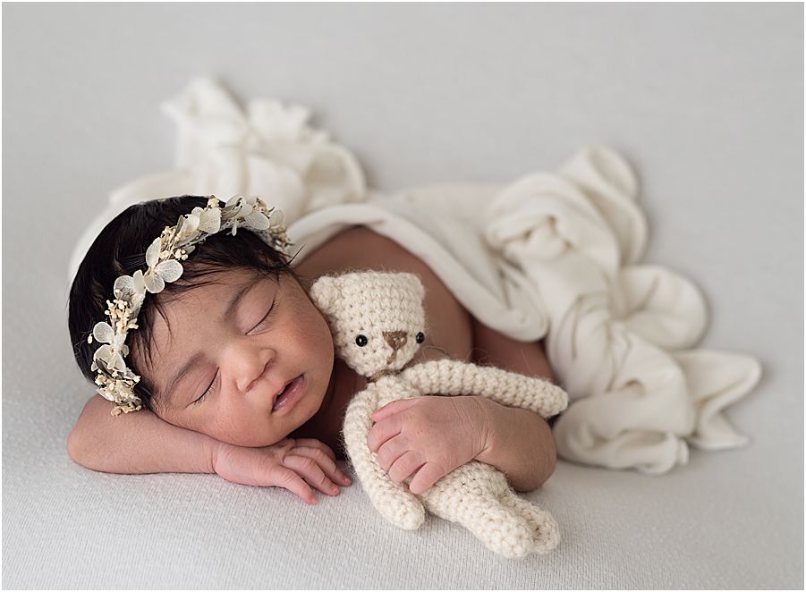 baby girl Ali photograph in Atlanta studio