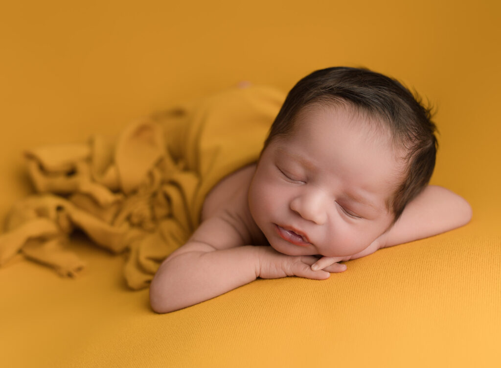 image of baby boy after editing in Evoto