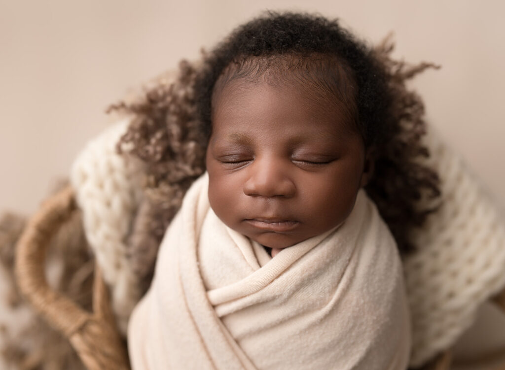baby boy photo after applying Evoto edits