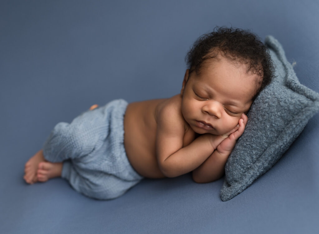 Atlanta newborn photographer Sandy Springs studio session